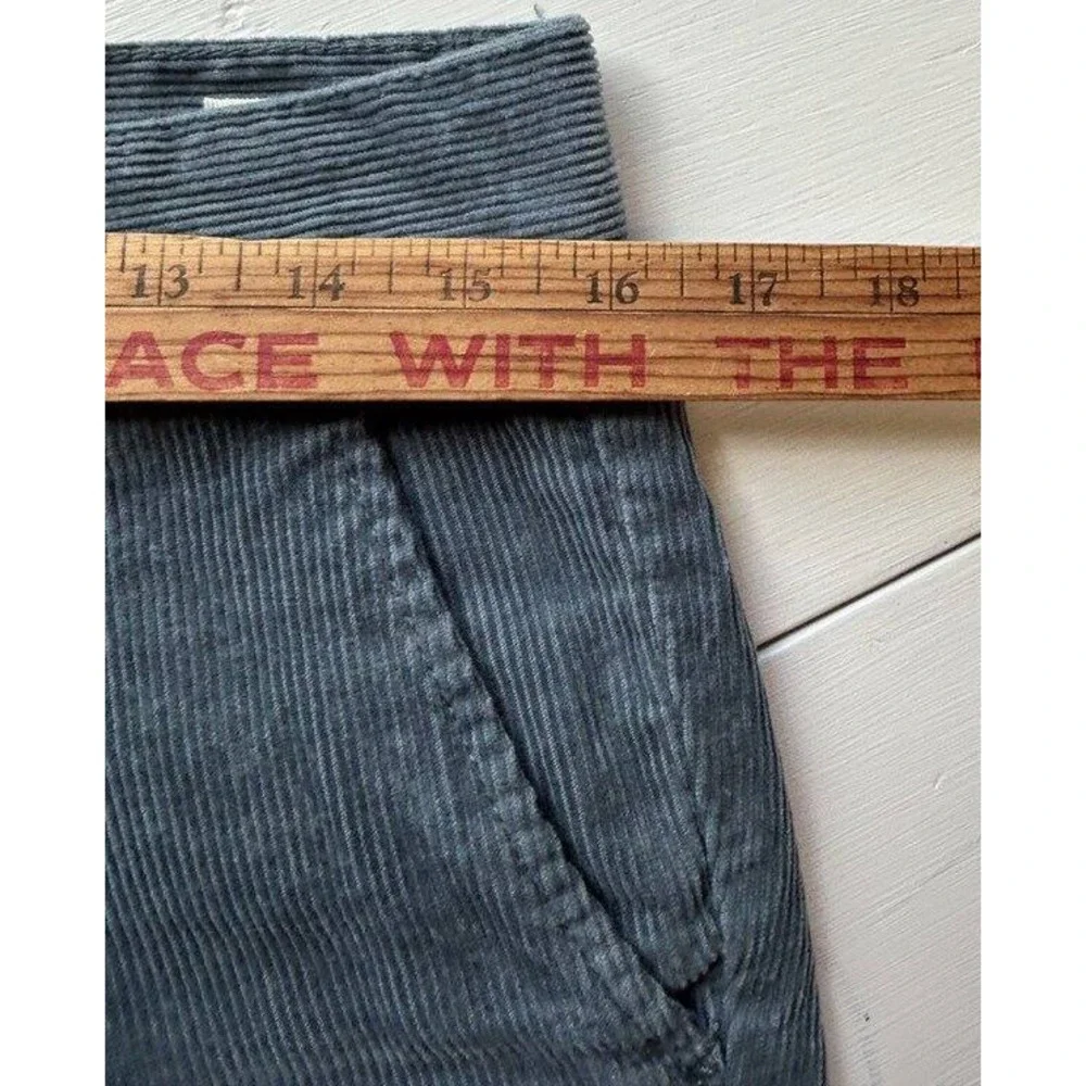 Pacsun Mens Straight Corduroy Pants Dusty Blue Size 30 x 32